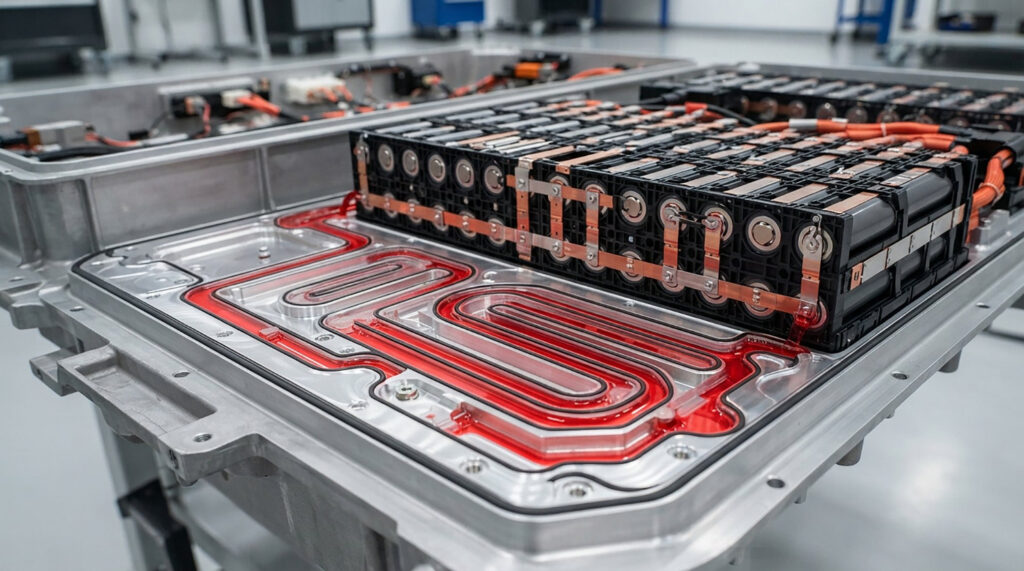 EV-Batterieheizung zur thermischen Vorkonditionierung und Schnellladung